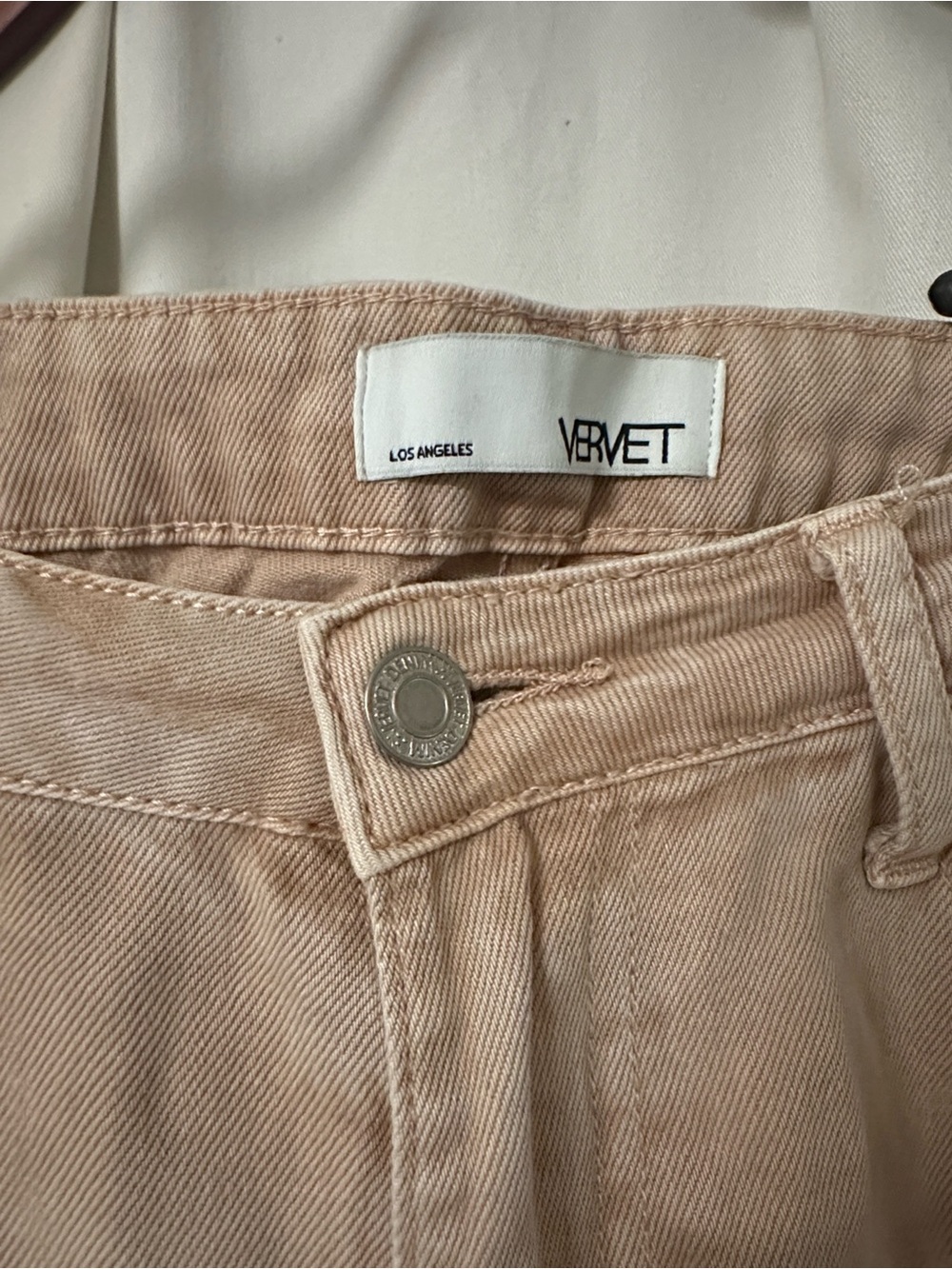 Vervet pink cropped loose jeans - Picture 3 of 5